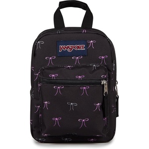 JanSport Big Break Insulated Lunch Bag – Small Soft-Sided Cooler Ideal for Class, Work, or Meal Prep, Bad Bows(Bad Bows)