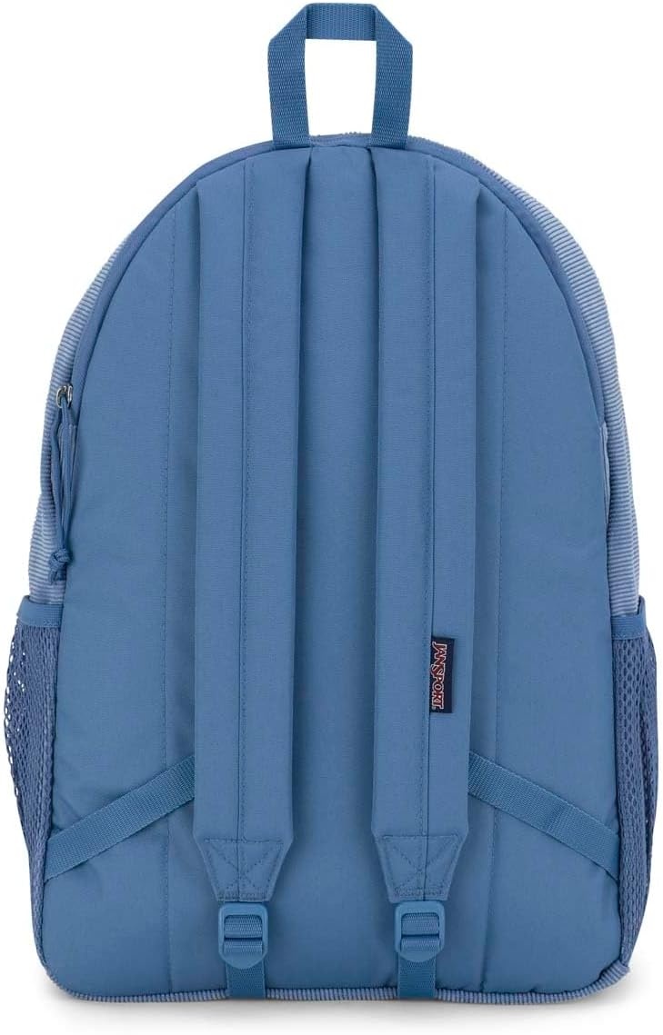 image:imageJanSport Granby Remix Backpack Work Travel or Laptop Bookbag Travertine CorduroyElemental Blue Corduroy