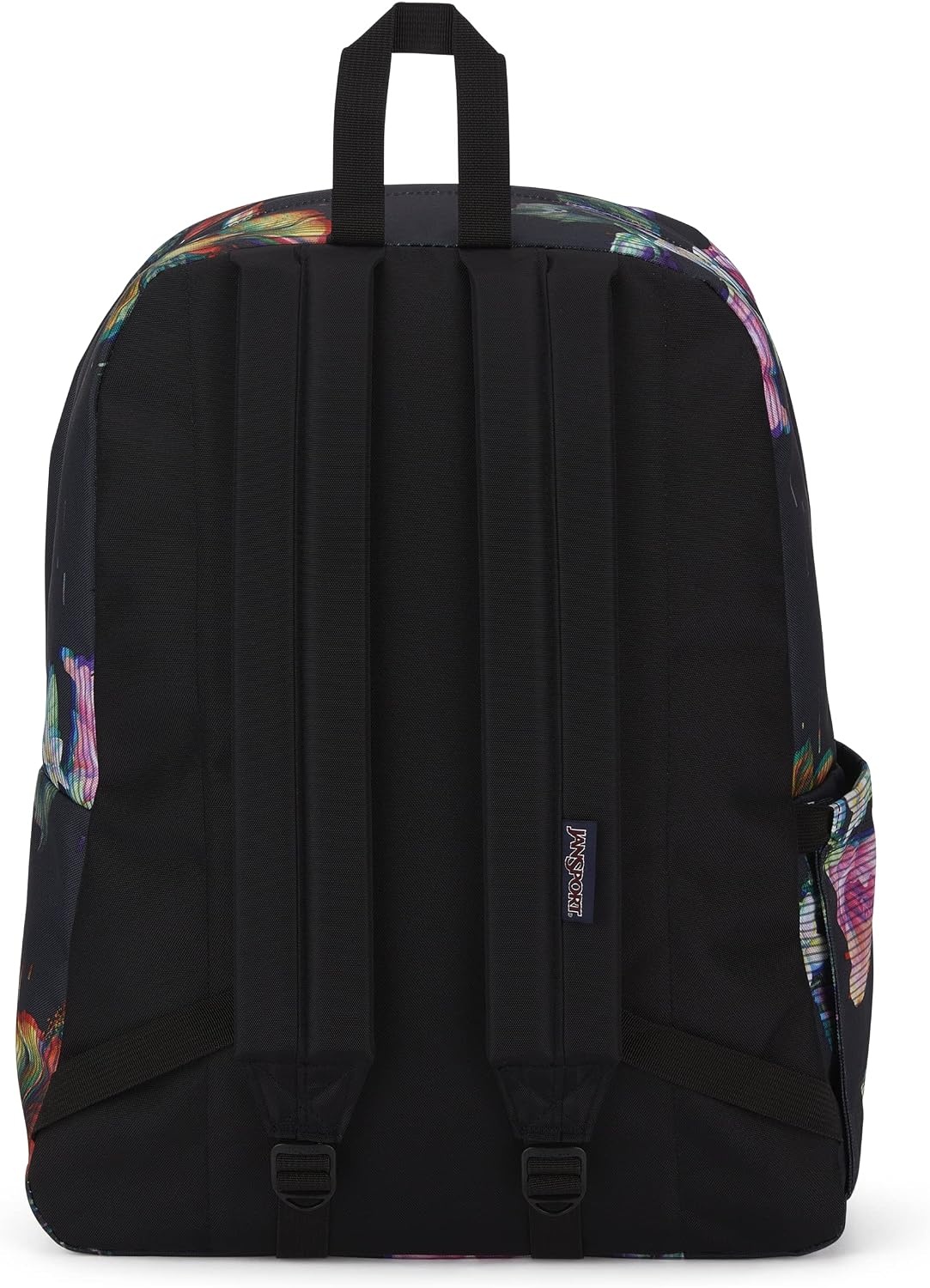image:imageJanSport SuperBreak One Backpack Durable Lightweight Bag with 1 Main Compartment Front Utility Pocket with Builtin Organizer Premium Backpack Cyberspace GalaxyFloral Glitch