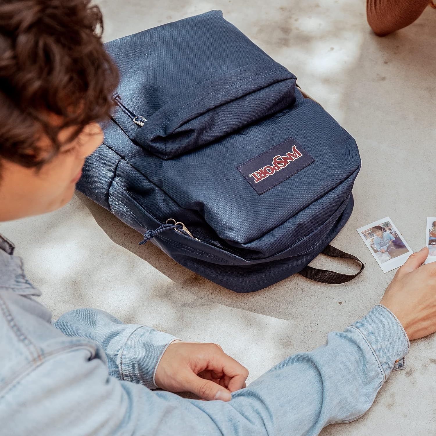 image:imageJanSport SuperBreak One Backpack Durable Lightweight Bag with 1 Main Compartment Front Utility Pocket with Builtin Organizer Premium Backpack Cyberspace GalaxyPrecious Petals