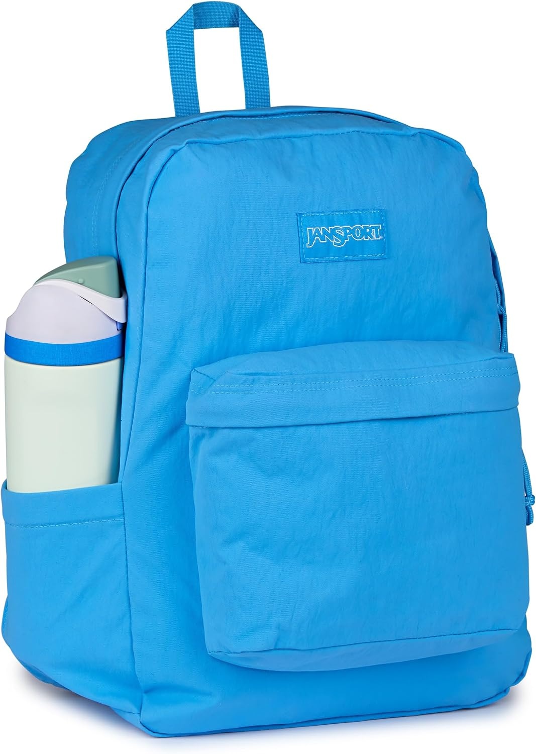 image:imageJanSport Superbreak Plus FX Backpack Work Travel or Laptop Bag with Water Bottle Pocket Surreal Corduroy CoconutAzul Blue