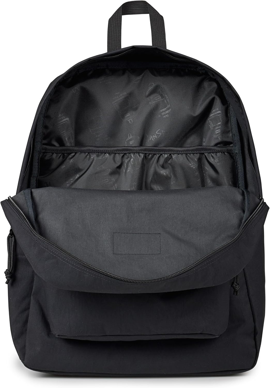 image:imageJanSport Superbreak Plus FX Backpack Work Travel or Laptop Bag with Water Bottle Pocket Surreal Corduroy CoconutBlack