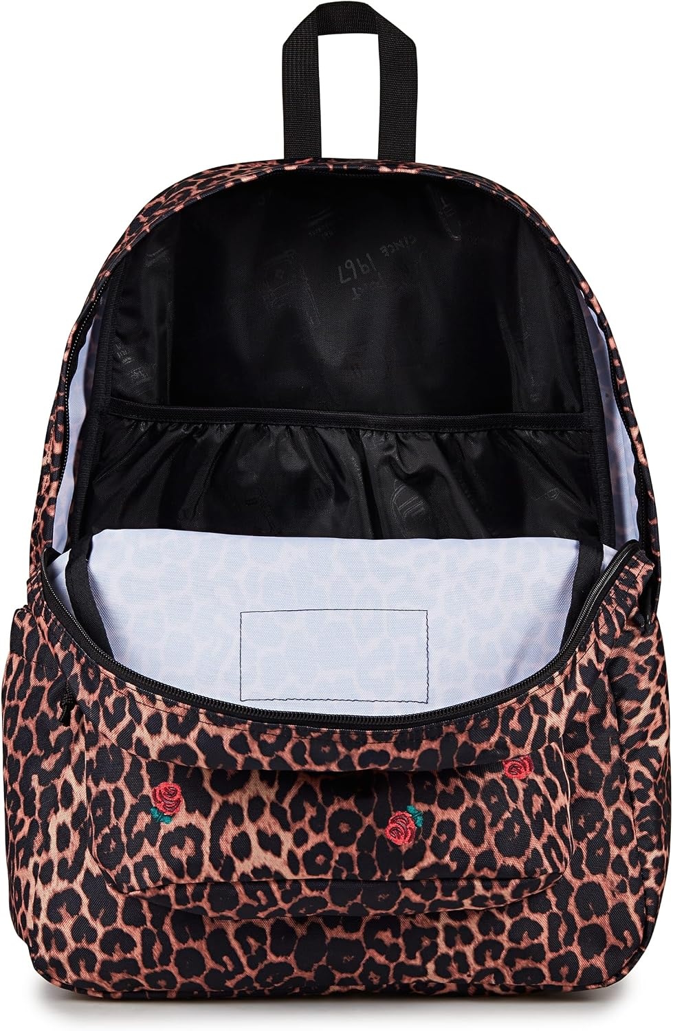image:imageJanSport Superbreak Plus FX Backpack Work Travel or Laptop Bag with Water Bottle Pocket Surreal Corduroy CoconutLeopard Rose BrownBlackRedGreen