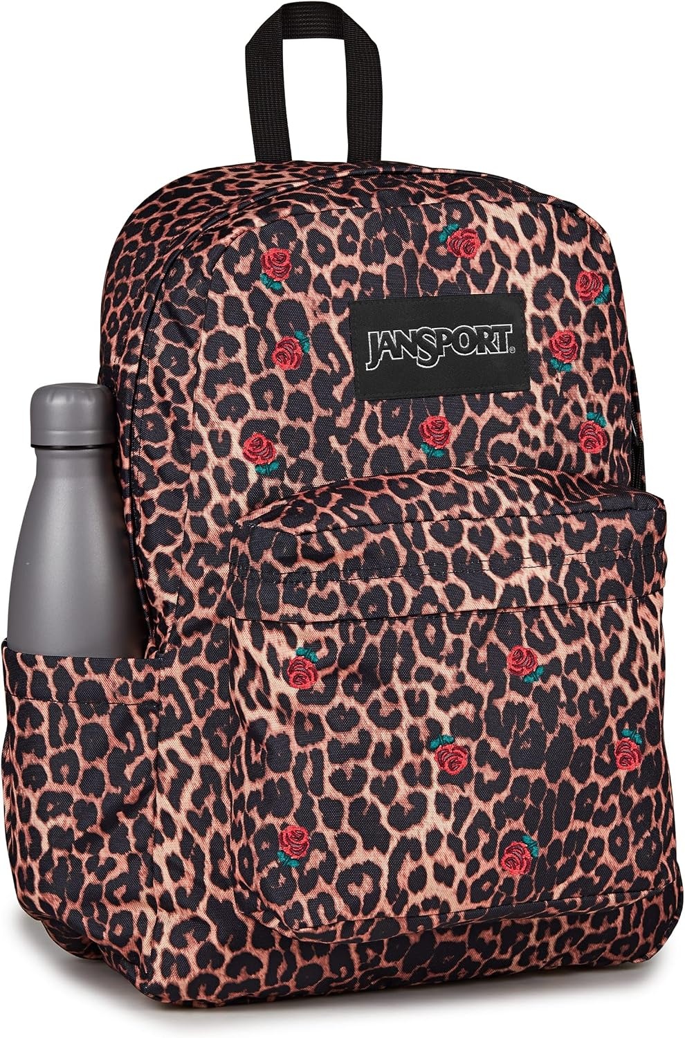 image:imageJanSport Superbreak Plus FX Backpack Work Travel or Laptop Bag with Water Bottle Pocket Surreal Corduroy CoconutLeopard Rose BrownBlackRedGreen