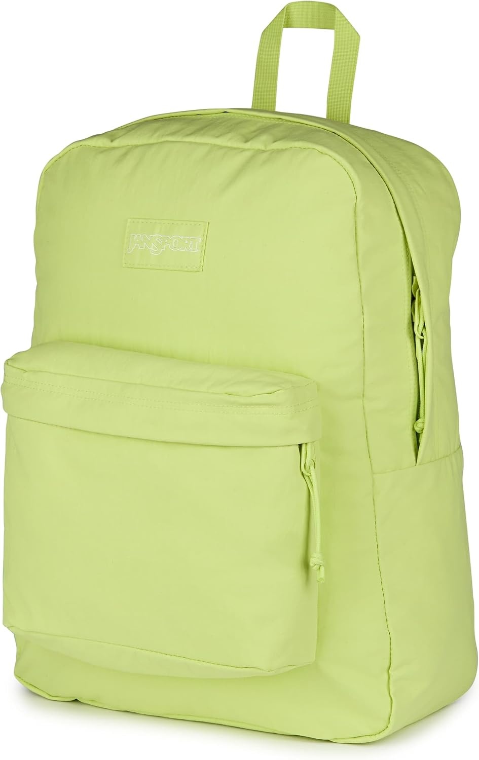 image:imageJanSport Superbreak Plus FX Backpack Work Travel or Laptop Bag with Water Bottle Pocket Surreal Corduroy CoconutLime Citron