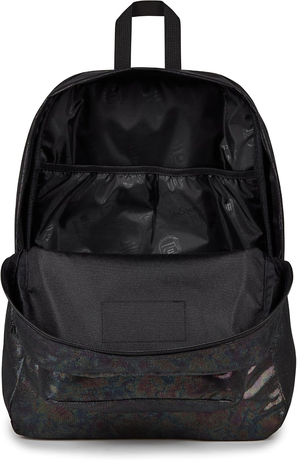 image:imageJanSport Superbreak Plus FX Backpack Work Travel or Laptop Bag with Water Bottle Pocket Surreal Corduroy CoconutOil Slick Black