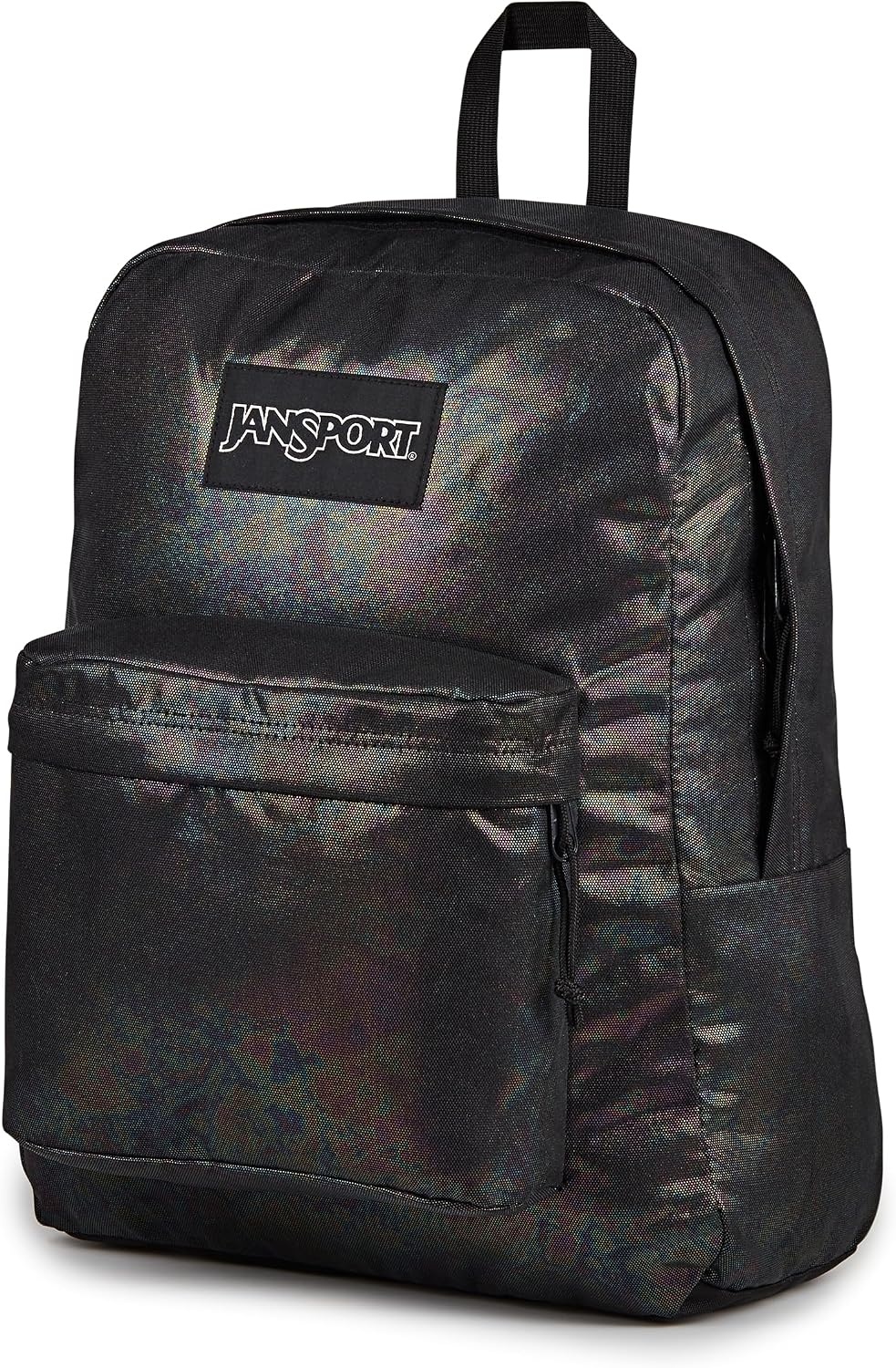 image:imageJanSport Superbreak Plus FX Backpack Work Travel or Laptop Bag with Water Bottle Pocket Surreal Corduroy CoconutOil Slick Black