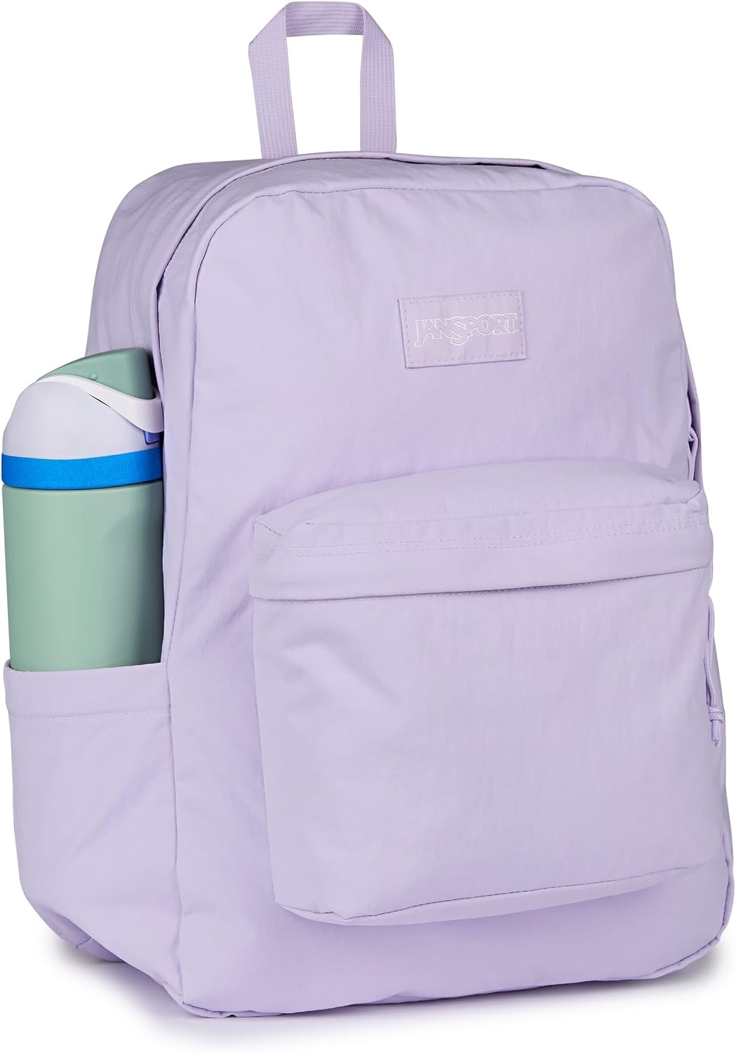 image:imageJanSport Superbreak Plus FX Backpack Work Travel or Laptop Bag with Water Bottle Pocket Surreal Corduroy CoconutPastel Lilac