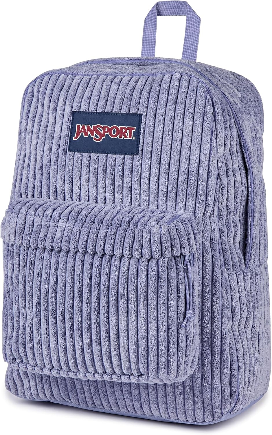 image:imageJanSport Superbreak Plus FX Backpack Work Travel or Laptop Bag with Water Bottle Pocket Surreal Corduroy CoconutSurreal Corduroy Lavender Ash