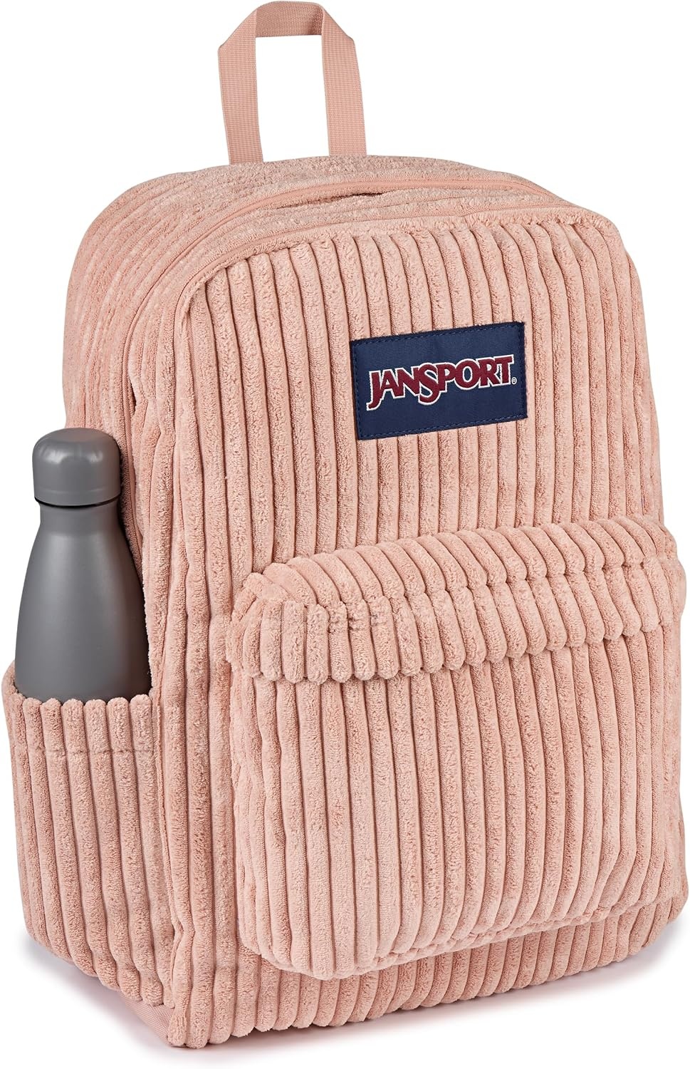image:imageJanSport Superbreak Plus FX Backpack Work Travel or Laptop Bag with Water Bottle Pocket Surreal Corduroy CoconutSurreal Corduroy Misty Rose