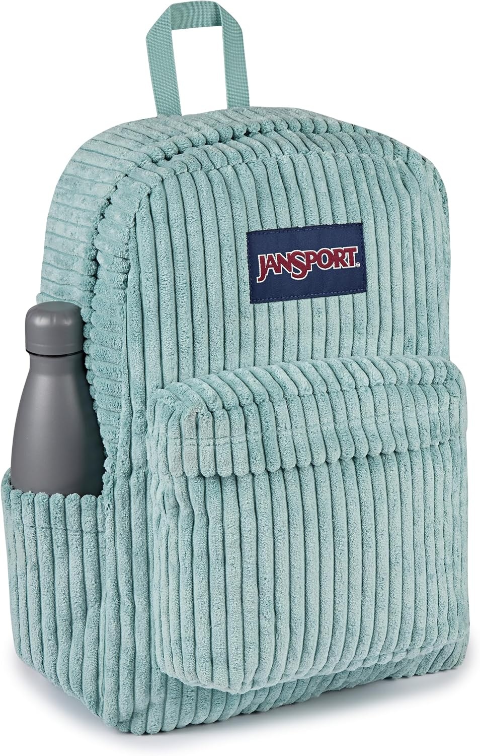 image:imageJanSport Superbreak Plus FX Backpack Work Travel or Laptop Bag with Water Bottle Pocket Surreal Corduroy CoconutSurreal Corduroy Sage