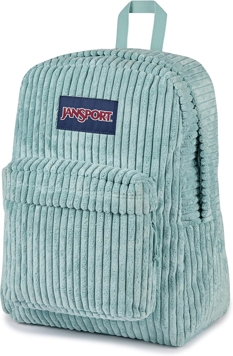 image:imageJanSport Superbreak Plus FX Backpack Work Travel or Laptop Bag with Water Bottle Pocket Surreal Corduroy CoconutSurreal Corduroy Sage