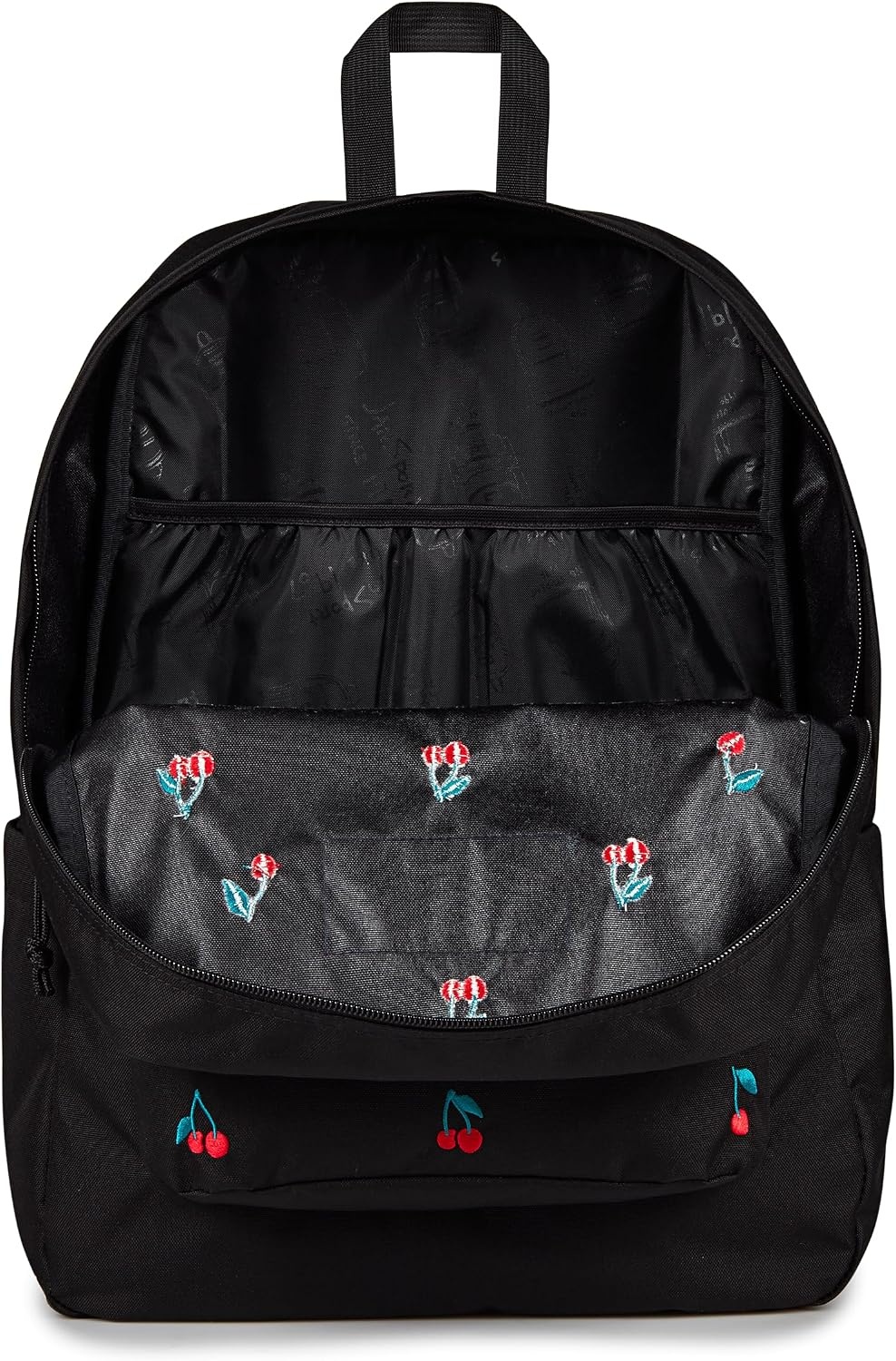image:imageJanSport Superbreak Plus FX Backpack Work Travel or Laptop Bag with Water Bottle Pocket Surreal Corduroy CoconutSurreal Sensations Black