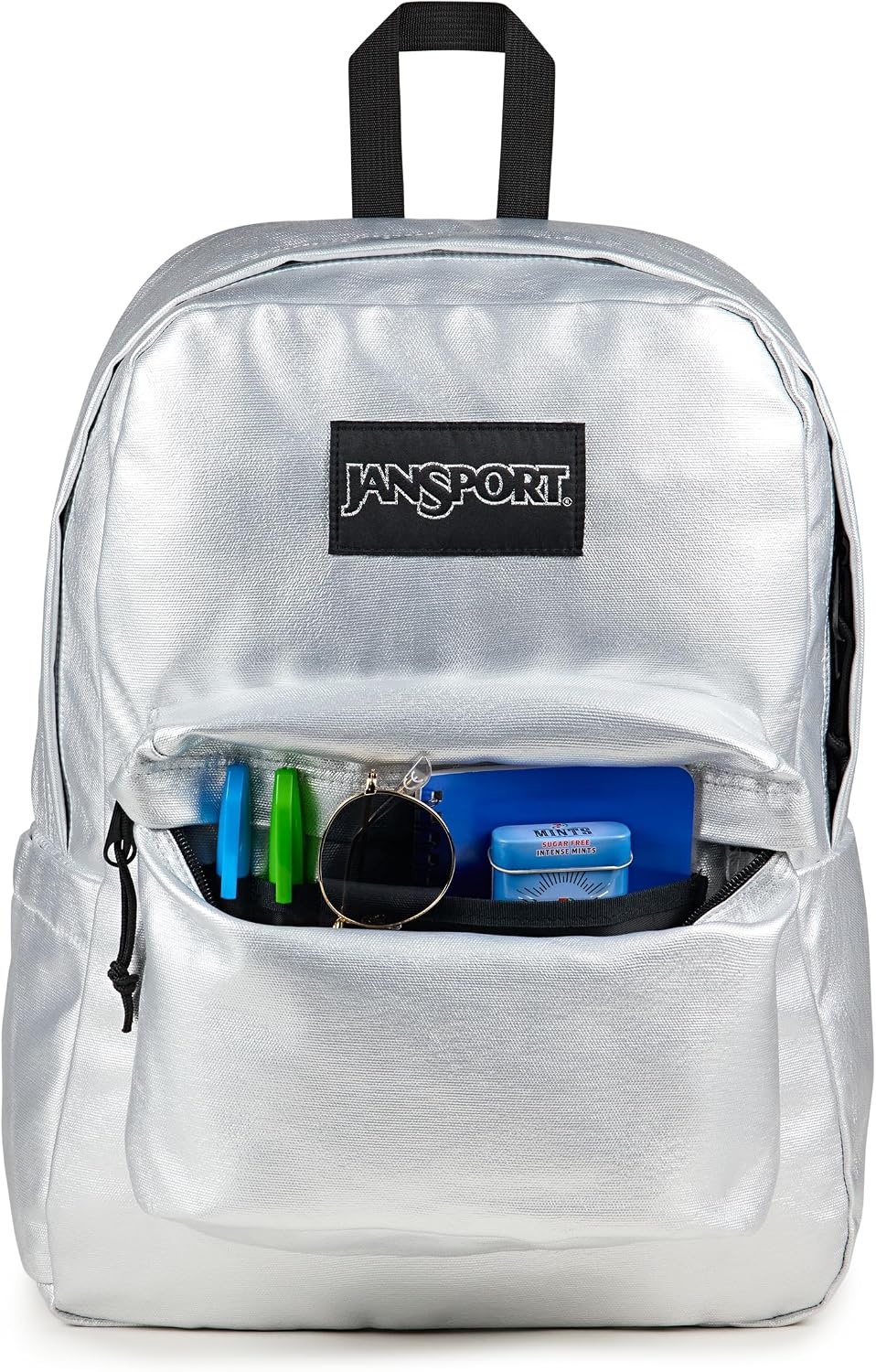 image:imageJanSport Superbreak Plus FX Backpack Work Travel or Laptop Bag with Water Bottle Pocket Surreal Corduroy CoconutSurreal Shine