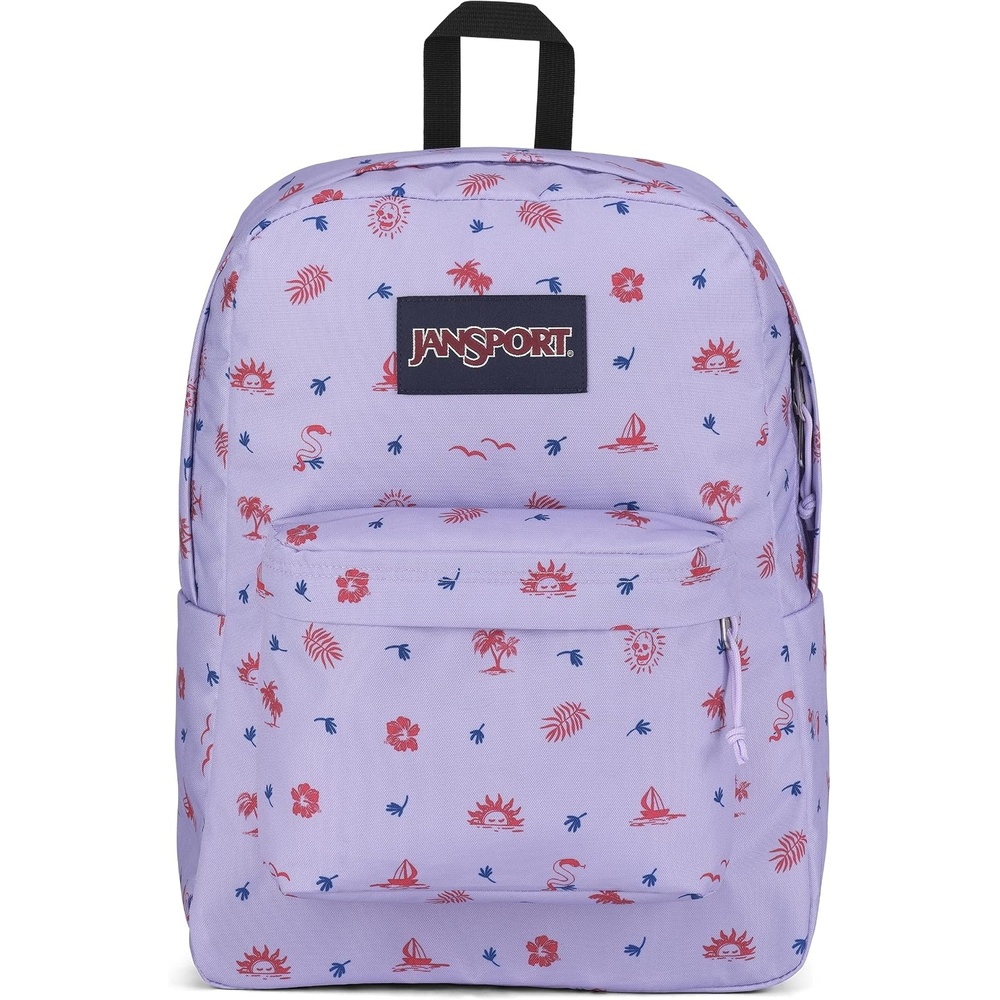 image:imageJanSport SuperBreak One Backpack Durable Lightweight Bag with 1 Main Compartment Front Utility Pocket with Builtin Organizer Premium Backpack Cyberspace GalaxyLagoon Luau