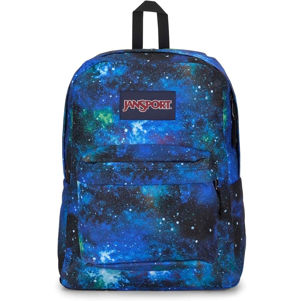 image:imageJanSport SuperBreak One Backpack Durable Lightweight Bag with 1 Main Compartment Front Utility Pocket with Builtin Organizer Premium Backpack Cyberspace GalaxyCyberspace Galaxy