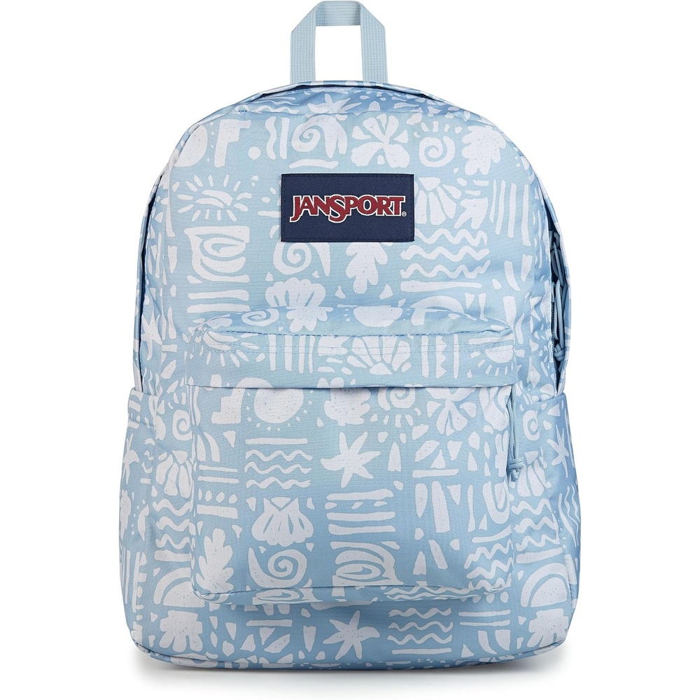 image:imageJanSport SuperBreak Plus Backpack with Padded 15inch Laptop Sleeve and Integrated Bottle Pocket Spacious and Durable Daypack for Work and Travel Coastal CuriositiesCoastal Curiosities