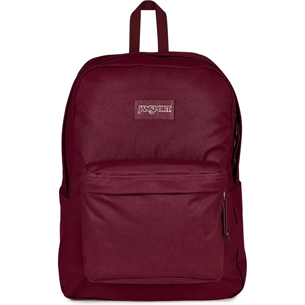 image:imageJanSport Superbreak Plus FX Backpack Work Travel or Laptop Bag with Water Bottle Pocket Surreal Corduroy CoconutCherry LacquerCherry L