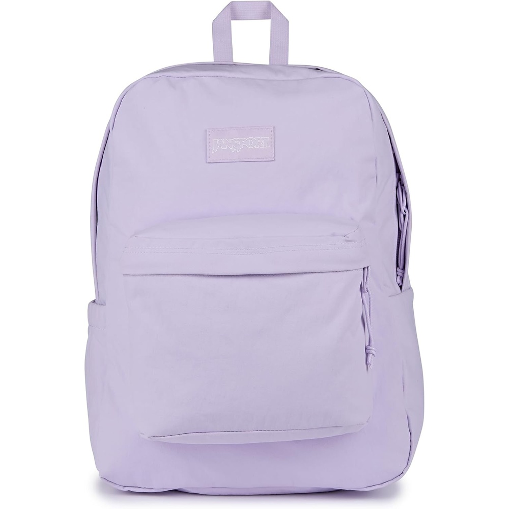 image:imageJanSport Superbreak Plus FX Backpack Work Travel or Laptop Bag with Water Bottle Pocket Surreal Corduroy CoconutPastel Lilac