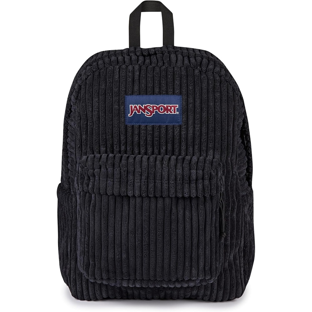 image:imageJanSport Superbreak Plus FX Backpack Work Travel or Laptop Bag with Water Bottle Pocket Surreal Corduroy CoconutSurreal Corduroy Black