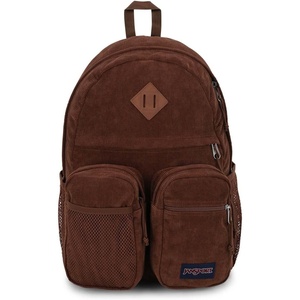 JanSport Granby Remix Backpack – Work, Travel, or Laptop Bookbag, Travertine Corduroy(Basic Brown Corduroy)