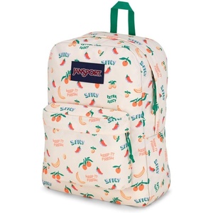 JanSport SuperBreak One Backpack – Durable, Lightweight Bag with 1 Main Compartment, Front Utility Pocket with Built-in Organizer, Premium Backpack, Cyberspace Galaxy(Five a Day Cream)