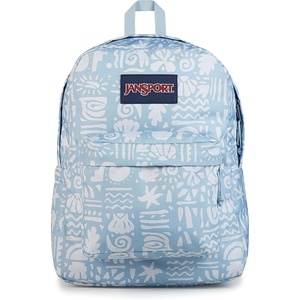 JanSport SuperBreak Plus Backpack with Padded 15-inch Laptop Sleeve and Integrated Bottle Pocket – Spacious and Durable Daypack for Work and Travel – Coastal Curiosities(Coastal Curiosities)