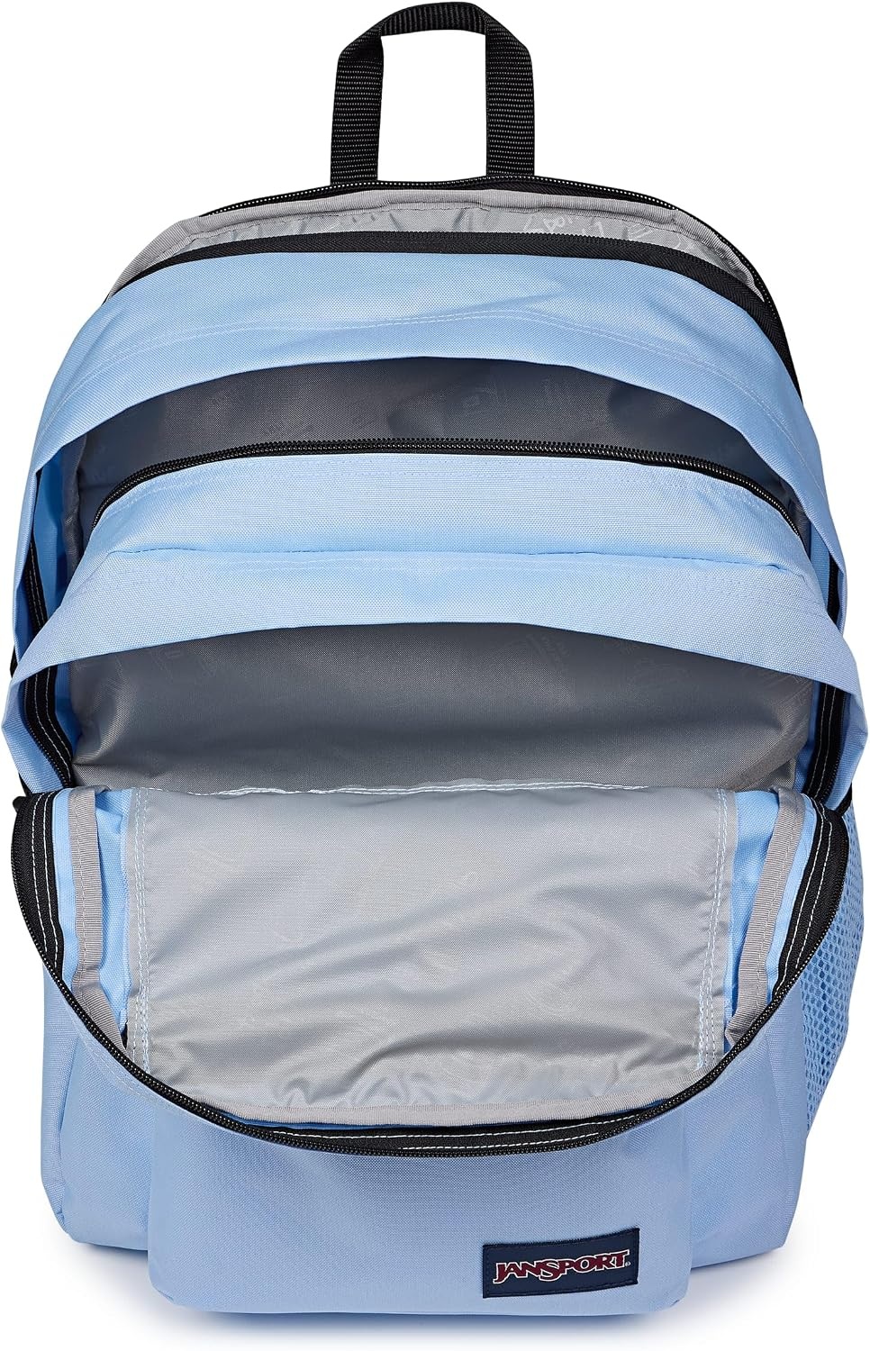 image:imageJanSport Main Campus Backpack Travel or Work Backpack with 15Inch Laptop Sleeve and Dual Water Bottle Pockets Sprayed Stars Pastel LilacHydrangea