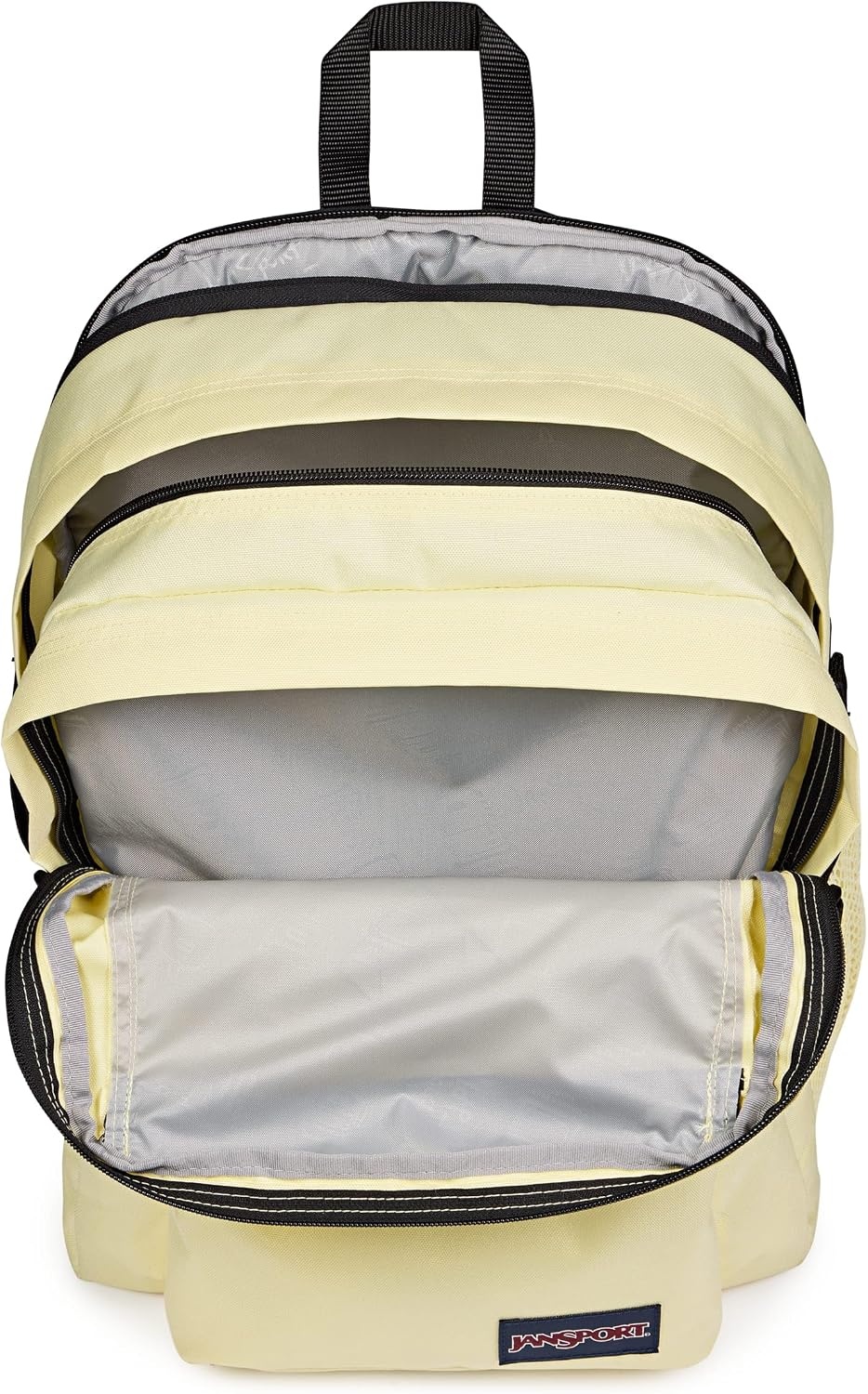 image:imageJanSport Main Campus Backpack Travel or Work Backpack with 15Inch Laptop Sleeve and Dual Water Bottle Pockets Sprayed Stars Pastel LilacLemon Ice