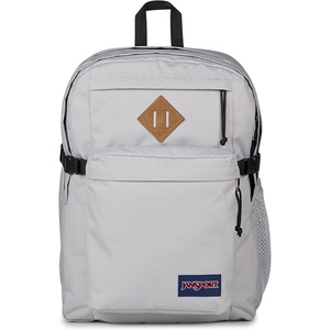 JanSport Main Campus Backpack – Travel or Work Backpack with 15-Inch Laptop Sleeve and Dual Water Bottle Pockets, Sprayed Stars Pastel Lilac(Grounded Grey)